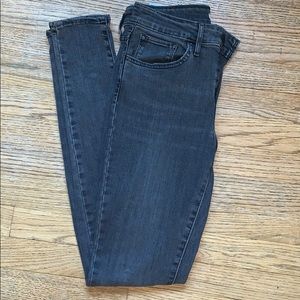 Levi’s 721 high rise skinny size 27 gray jeans
